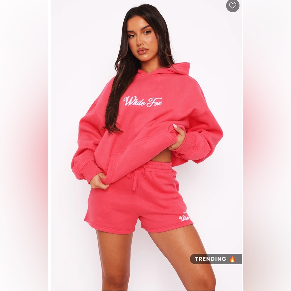 White Fox Season 7 hoodie and shorts set NWT